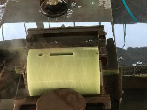 Composite material - rubber - plastic cutting